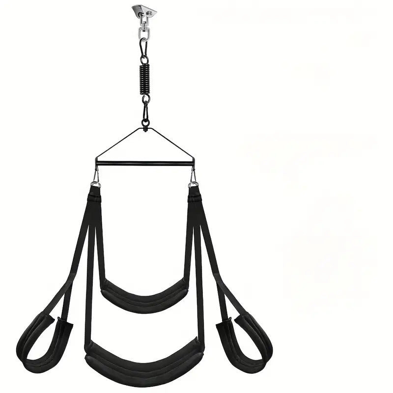 SM Adult Erotic Swing Ceiling 360-Degree Rotatable Adjustable Swing  Set